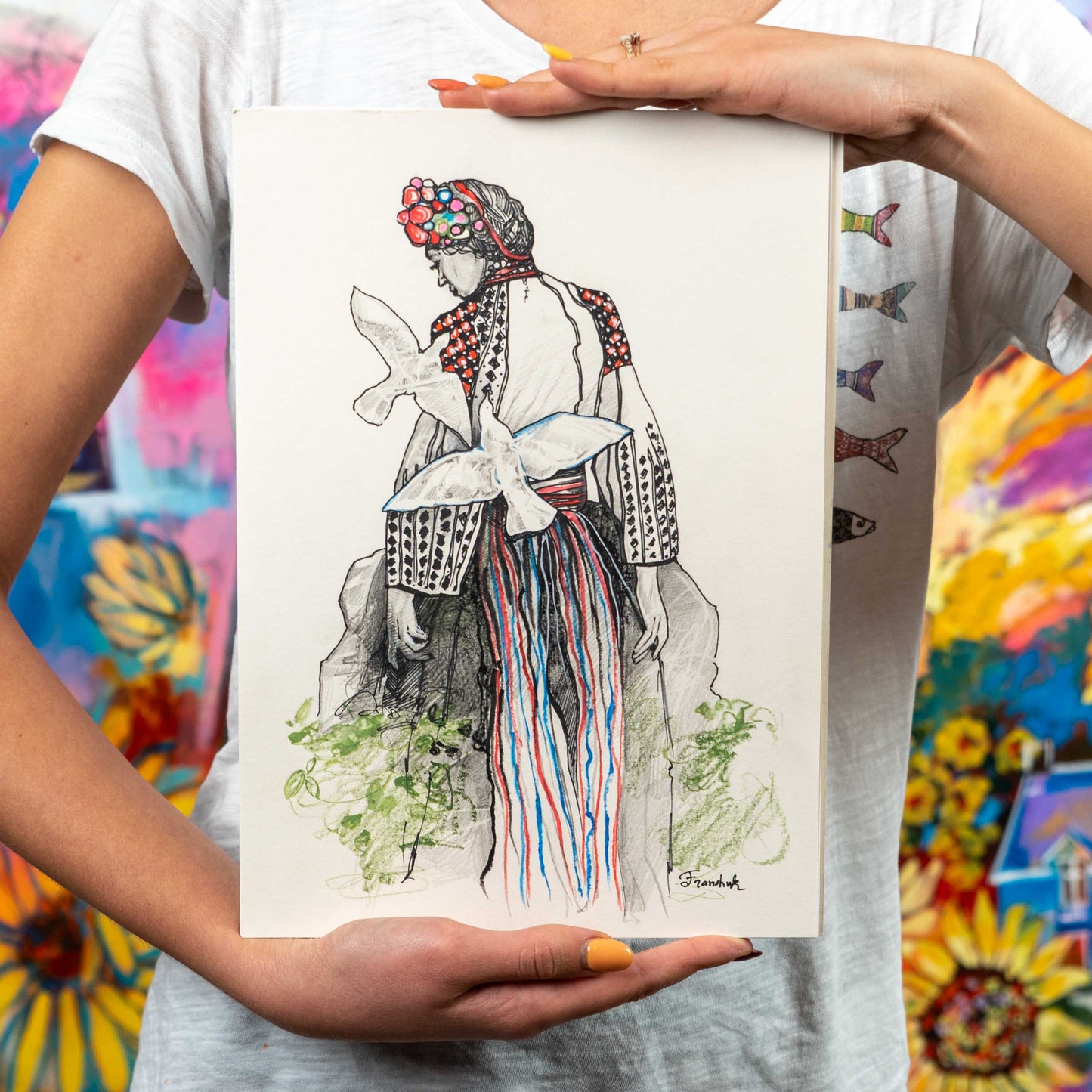 Wings of Hope Sketch